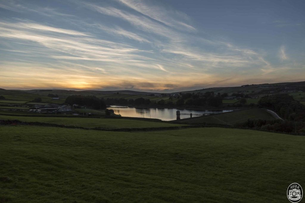Lower Laithe Reservoir from Cemetery Road, Haworth